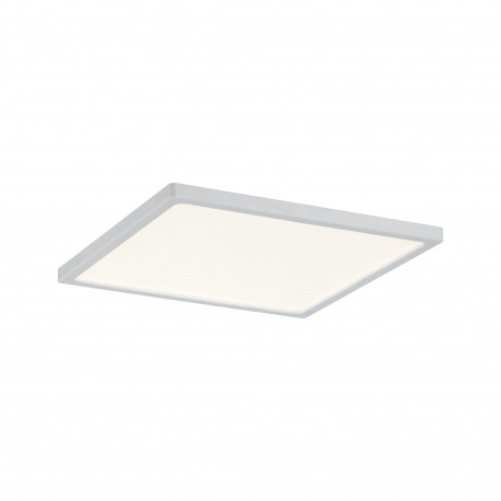 Kit panneau LED carré encastré Areo Paulmann - 8W - 3000K - 120x120mm - IP44 - Blanc dépoli - Dimmable