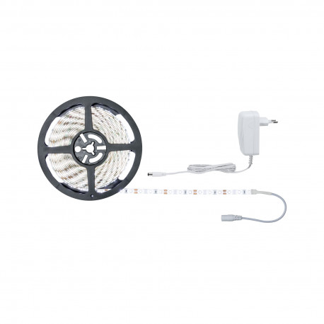 Kit ruban lumineux SimpLED Paulmann - 5 m - 17W - 6500K - 60 LEDs/m - 230/12 V DC
