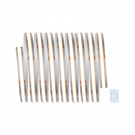 Strip MaxLED 500 2,5m Full-Line COB blanc chaud 2700K 15W 230/24V Argent Syn