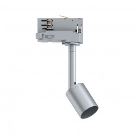 Spot Purell ProRail3 Paulmann - 10W - GU10 - Argent - Sans ampoule