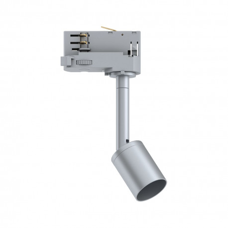 Spot Purell ProRail3 Paulmann - 10W - GU10 - Argent - Sans ampoule