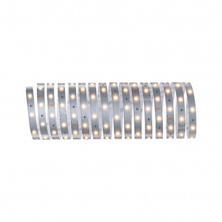 Strip MaxLED 250 5m Blanc chaud IP20 2700K 20W 230/24V Argent