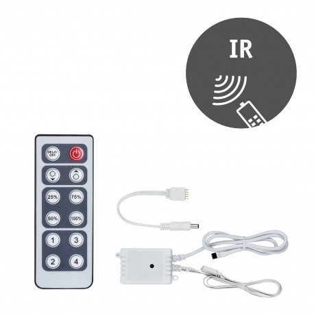 Function MaxLED Dimm/Switch Controller 24V CC avec télécommande max.144W Plasti