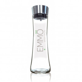 Carafe verre Emmo - Bouchon inox - 1L