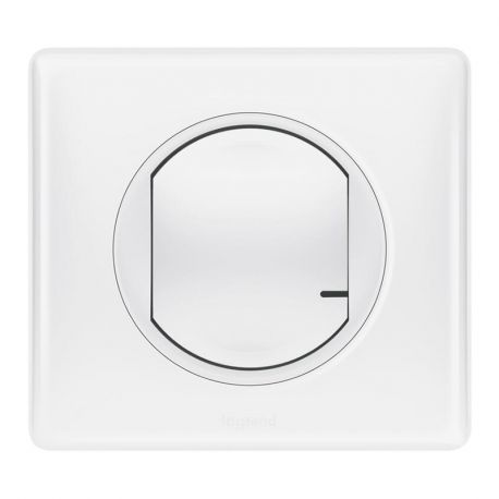 Interrupteur connecté Céliane - 300W - Variateur - Blanc