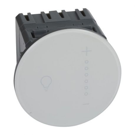 Variateur Céliane Surface -Tactile - Avec neutre - 300W - Blanc