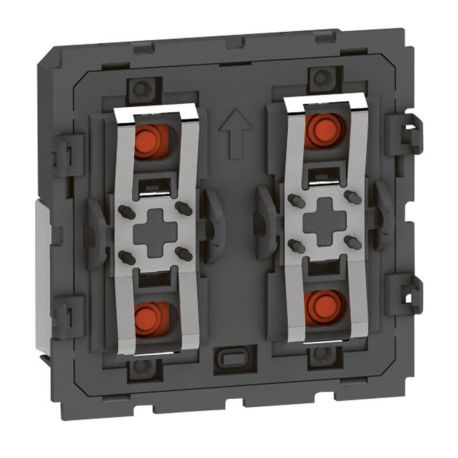 Commande 1 ou 2 fonctions pour lumière ou volets - MyHOME BUS Céliane - Graphite