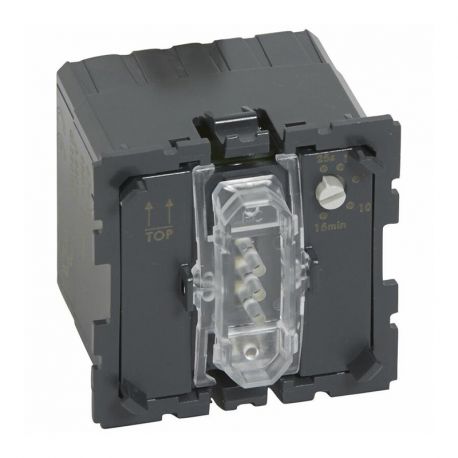 Interrupteur avec ventilation retardée Céliane - 250 W - 250 VA