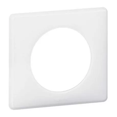 Legrand 066631- Céliane 1 poste Plaque simple Yesterday - blanc