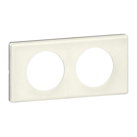 Plaque Céliane - 2 postes - Songe - porcelaine