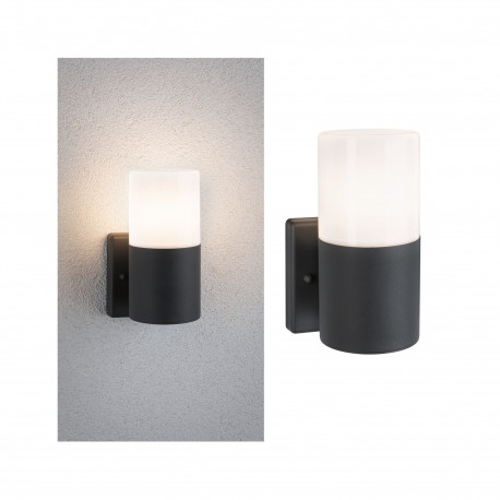 Applique 230V extérieur Tubs IP44 E27 Métal Gris