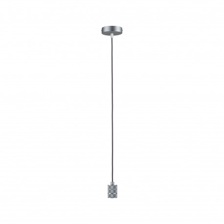 Suspension Neordic Tilla Paulmann - E27 - 60W max - 230V - Gris alu