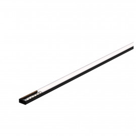 Profilé de strips MaxLED Paulmann - 2m - Noir avec diffuseur blanc