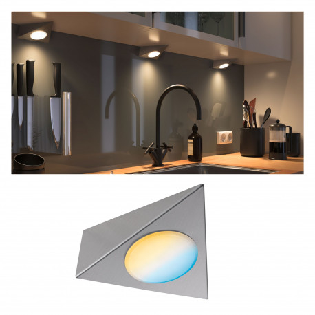 Spot Trigo Clever Connect Paulmann - 2,1W - Tunable White - Nickel brossé