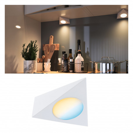 Spot Trigo Clever Connect Paulmann - 2,1W - Tunable White - Blanc dépoli