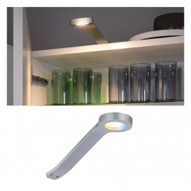 Luminaire pour meuble Mike Clever Connect Paulmann - 2W - Tunable white - Chrome mat