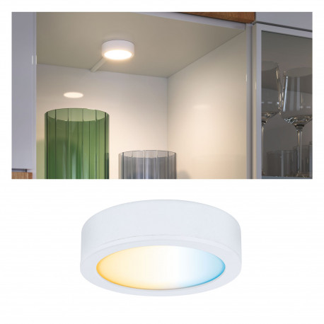 Spot LED Disc Clever Connect Paulmann - 2,1W - Ø65mm - Tunable White - Blanc