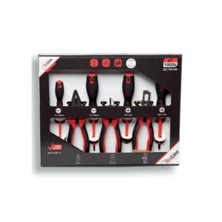 Kit 4 Tournevis et 3 Pinces Isolés 1000V