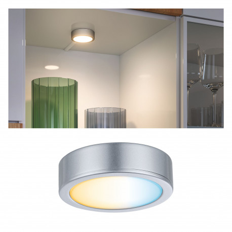 Spot LED Disc Clever Connect Paulmann - 2,1W - Ø65mm - Tunable White - Chrome mat