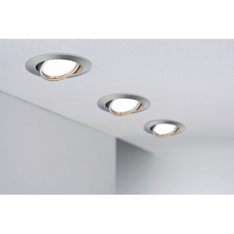 Paulmann 28785 Lampadina LED lampada da incasso Choose set da 3, 3 faretti da incasso 3 step dim da 6,5 Watt spot da incasso bianco luce da incasso 2700 K GU10
