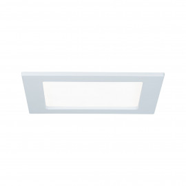 Panneau LED encastré Quality Panel Paulmann - Carré - 12W - 4000K - 165x165mm - IP44 - Blanc
