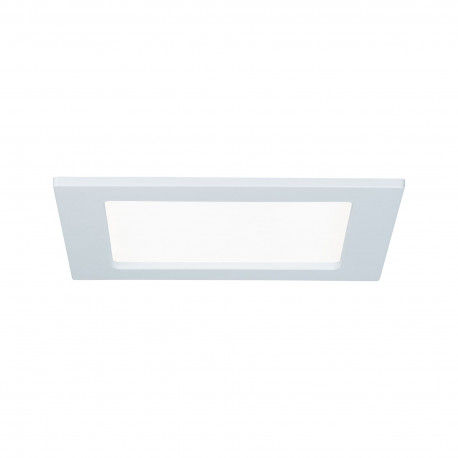 Panneau LED encastré Quality Panel Paulmann - Carré - 12W - 4000K - 165x165mm - IP44 - Blanc