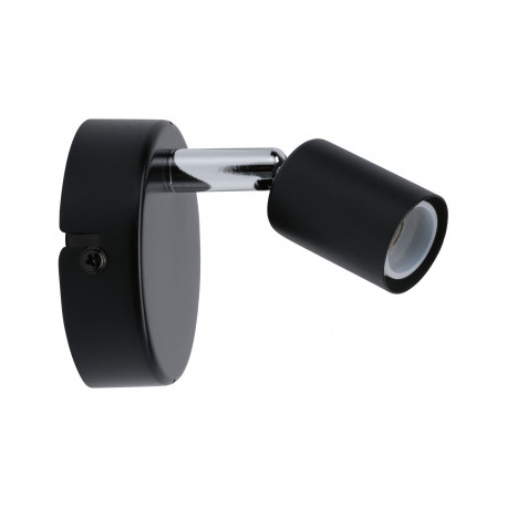 Spot 1 flamme Carolina Paulmann - Orientable - IP44 - 1x10W max - GU10 - Anthracite - Sans ampoule