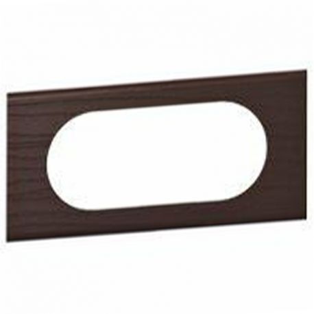 Plaque boisée Céliane - Teinté wengué - 4/5 modules
