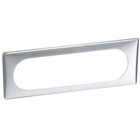 Plaque anodisée Céliane - Aluminium - 6/8 modules