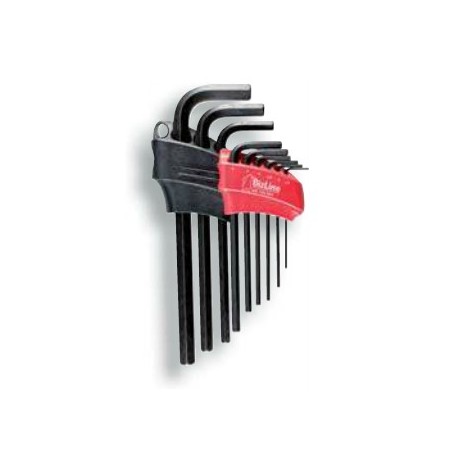 Jeu de 9 clés mâles 6 pans