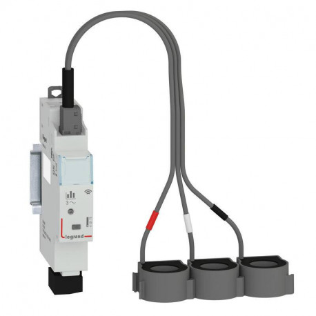 Compteur d'énergie connecté Drivia with Netatmo Legrand - Triphasé - 3 transformateurs