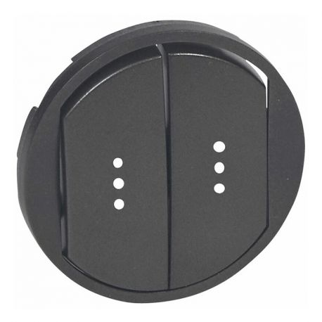 Enjoliveur Céliane double lumineux - Graphite