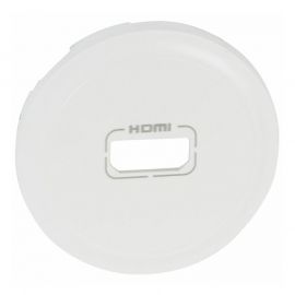Enjoliveur Céliane - Prise HDMI - Blanc