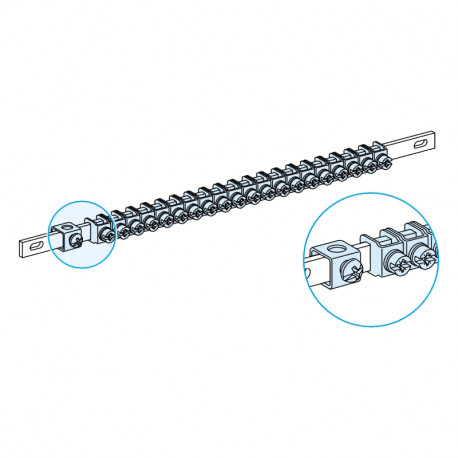 [LVS04200 - Schneider] Collecteur de terre Linergy TB - 24 modules