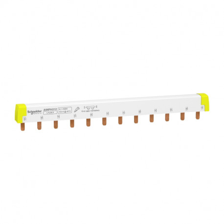 Peigne à dents Acti9 iC60 Schneider Electric - 3P - 12 modules de 18 mm