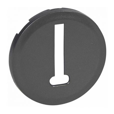 Enjoliveur Céliane pour prise téléphone 8 contacts - Graphite