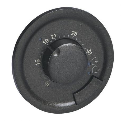 Enjoliveur Céliane pour thermostat d'ambiance - Graphite