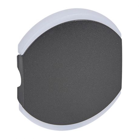 Enjoliveur double Céliane BUS sans marquage Legrand - MyHOME® domotique - Graphite