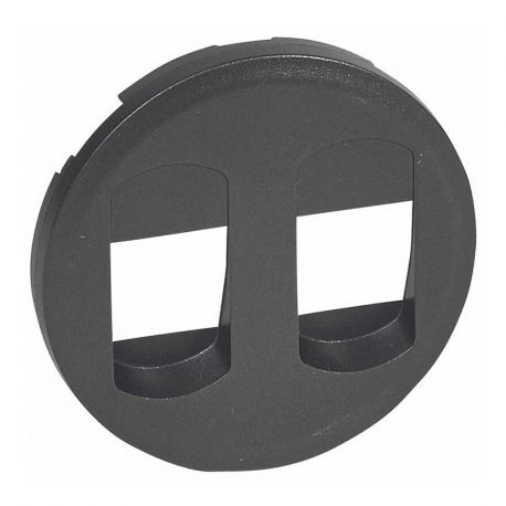 Enjoliveur Céliane - prise HP double - Graphite