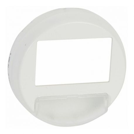 Enjoliveur Céliane pour interrupteur automatique de balisage - Blanc