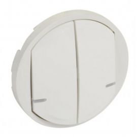 Enjoliveur de remplacement Céliane with Netatmo Legrand - Double - blanc