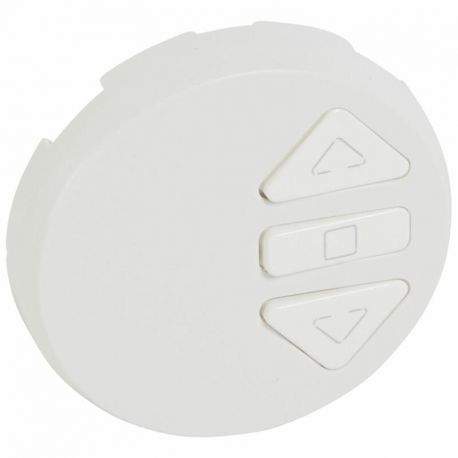 Enjoliveur Céliane pour interrupteur individuel radio/RTS Somfy - blanc