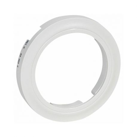 Enjoliveur blanc pour lampe décrochable autonome Céliane