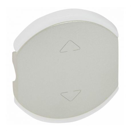 Enjoliveur double Céliane BUS pour volets roulants - MyHOME® domotique - Titane