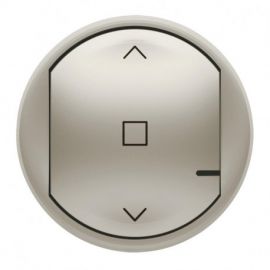 Enjoliveur de remplacement Céliane with Netatmo Legrand - Commande de volets roulants - Titane