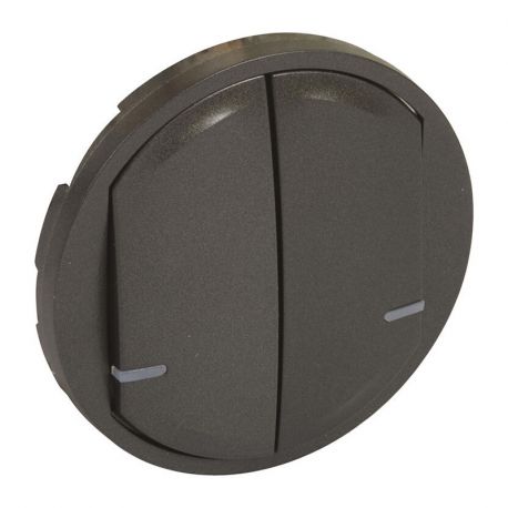 Enjoliveur with Netatmo Legrand - Interrupteur double connecté - Graphite
