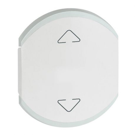 Enjoliveur double Céliane BUS pour volets roulants Legrand - MyHOME® domotique - Blanc