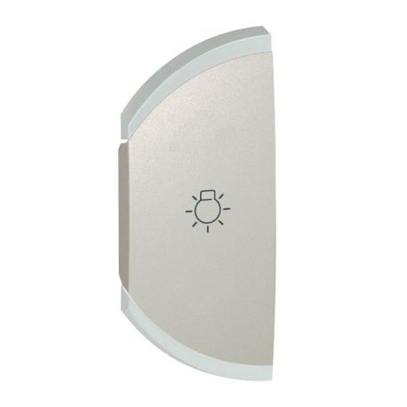 Enjoliveur simple Céliane BUS éclairage montage gauche uniquement - MyHOME® domotique - Titane