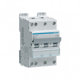 Disjoncteur 20A 3P+N - Courbe C - 6/10kA