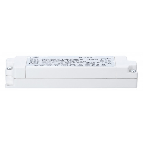 Transformateur électronique Nice Price VDE Paulmann - 35-105W - 230/12V - 105VA - Blanc